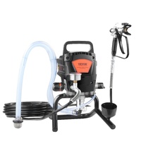 VEVOR Stand Airless Paint Sprayer, 950W 3000PSI High Efficiency Electric Airless Sprayer, Fine And Even Painting Effect, Handheld Paint Sprayers for H