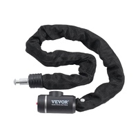 Bike Chain Lock, 2.79 Ft Combination Bicycle Chain Lock with 2 Keys, Heavy Duty Anti-Theft High Security Bike Locks, Perfect for Bike, Motorcycle, Sco