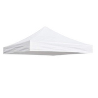 Gazebo Tent Top Cover Camping Beach Sunshade Shelter - White / 3x3M