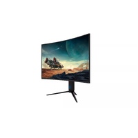QMAX 31.5" Gaming Monitor Curved QHD 165Hz 2560*1440p 1ms with Build in Speakers Height Adjustable