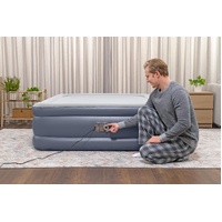 Bestway 2.03m x 1.52m x 51cm Tritech Air Inflatable Mattress Queen Built-in AC Pump