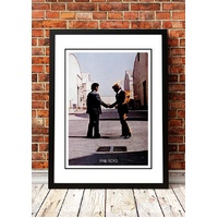 Pink Floyd 'Wish You Were Here' In Store Poster 1975 - Framed A3