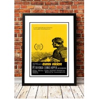 Easy Rider' Cult Movie Poster! - Framed A2