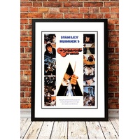 Clockwork Orange' Cult Movie Poster! - Framed A3