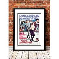 Elvis 'Viva Las Vegas' Framed Movie Poster! - Framed A4