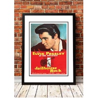 Elvis 'Jailhouse Rock' Framed Movie Poster! - Framed A2