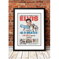 Elvis 'G.I. Blues' Framed Movie Poster! - Framed A3