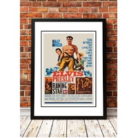 Elvis 'Flaming Star' Framed Movie Poster! - Framed A3
