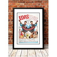 Elvis 'Double Trouble' Framed Movie Poster! - Framed A3