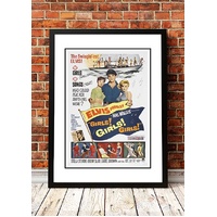 Elvis 'Girls, Girls, Girls' Framed Movie Poster! - Framed A4