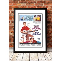 Elvis 'Kid Galahad' Framed Movie Poster! - Framed A5