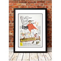 Elvis 'Kissin' Cousins' Framed Movie Poster! - Framed A3