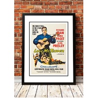 Elvis 'Love Me Tender' Framed Movie Poster! - Framed A4