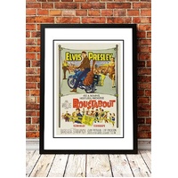 Elvis 'Roustabout' Framed Movie Poster! - Framed A3