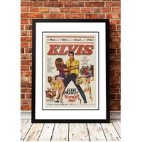 Elvis 'Ticke Me' Framed Movie Poster! - Framed A4