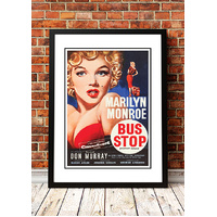 Marilyn Monroe ‘Bus Stop’ Framed Movie Poster! - Framed A3