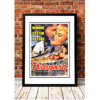 Marilyn Monroe ‘Niagara’ Framed Movie Poster! - Framed A2