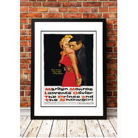 Marilyn Monroe ‘The Prince and the Showgirl’ Framed Movie Poster! - Framed A2