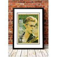 David Bowie' Rolling Stone Magazine Cover! - Framed A2