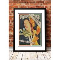 Sex Pistols' Rolling Stone Magazine Cover! - Framed A4