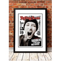 Radiohead' Rolling Stone Magazine Cover! - Framed A3