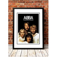 ABBA ‘The Definitive Collection’ In Store Poster 2001 - Framed A2