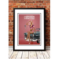 Christina Aguilera ‘Candyman’ In Store Promotional Poster 2006 - Framed A3