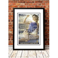 Kylie Minogue ‘On A Night Like This’ Australian Tour Poster 2001 - Framed A4