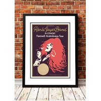 Renee Geyer ‘Farewell Australasia' Tour Poster 1976 - Framed A4