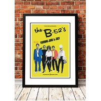 The B-52’s ‘Australian Tour’ Poster 1980 - Framed A4