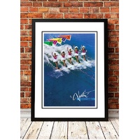 The Go Go’s ‘Vacation’ World Tour Poster 1982 - Framed A3