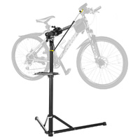 Bike Repair Rack 360 Rotating 40 to 63Inch Height Adjustable Home Bicycle Mechanic Stand Anti-Slip Foldable Maintenance Stand with Tool Tray Max Load 
