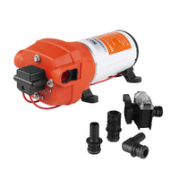 SEAFLO 12V Water Pump Pressure Diaphragm Self Priming Pump 4.5Gallons Per Min 17LPM 40PSI Water Booster for Caravan Motorhome Camper Trailer Boat Yach