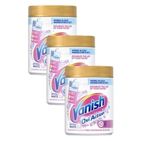 Vanish Gold Oxi Action Stain Remover Powder 1kg x3
