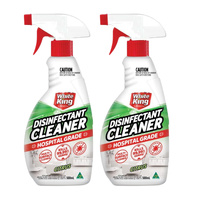 White King Disinfectant Spray 500ml x2