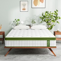 BedStory Double 30cm Hybrid Mattress Cooling Gel Memory Foam 5 Zone Pocket Spring Bed Temperature Regulating