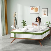 BedStory Queen 30cm Hybrid Mattress Cooling Gel Memory Foam 5 Zone Pocket Spring Bed Temperature Regulating