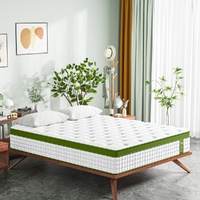 BedStory 34cm Single Latex Hybrid Mattress Medium Firm - 5 Zone Pocket Spring Bed for Pressure Relief Motion Isolation