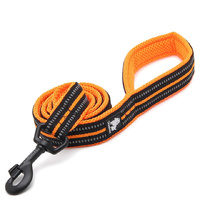 Reflective Pet Leash 2m - Orange, XS - Model-6FF4F8