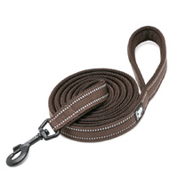 Reflective Pet Leash 2m - Brown, M - Model-2812E0