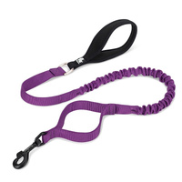 Military Dog Leash 2.5 cm width and 1.4 m length - Purple M - Model-D58A46