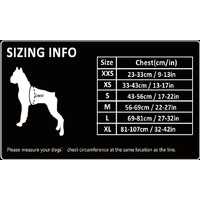 Whinhyepet Dog Harness - Black, XS - Model-DBD49B
