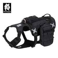 Whinhyepet Military Harness - Black, L - Model-2B5003