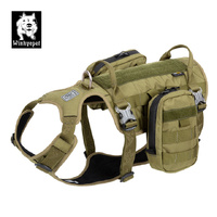 Whinhyepet Military Harness - Army Green, XL - Model-668622