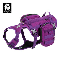 Whinhyepet Military Harness - Purple, M - Model-F547C4