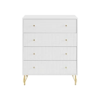 Sarantino Rocco Chest of Drawers in White