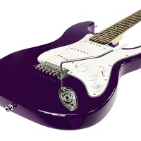 Karrera 39in Electric Guitar Music 6-String Instrument Full Size Purple