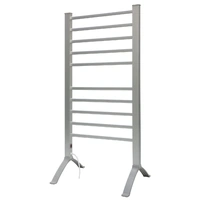 Pronti Heated Towel Rack Electric Rails Warmer 160 Watt- Silver