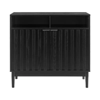 Sarantino Eleni 2-Door Sideboard - Black