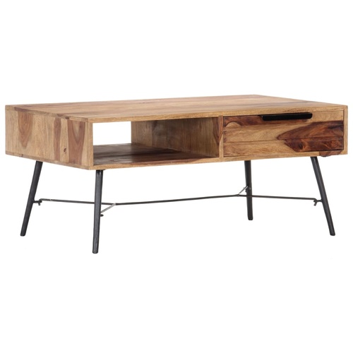 Coffee Table 88x55x40 cm Solid Acacia Wood